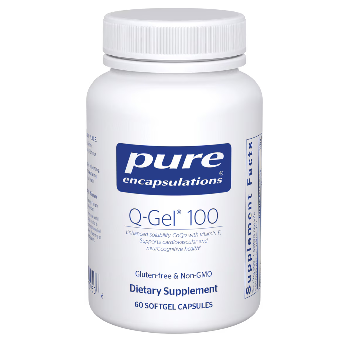 Q-Gel® (Hydrosoluble™ CoQ10) 100 mg 60's