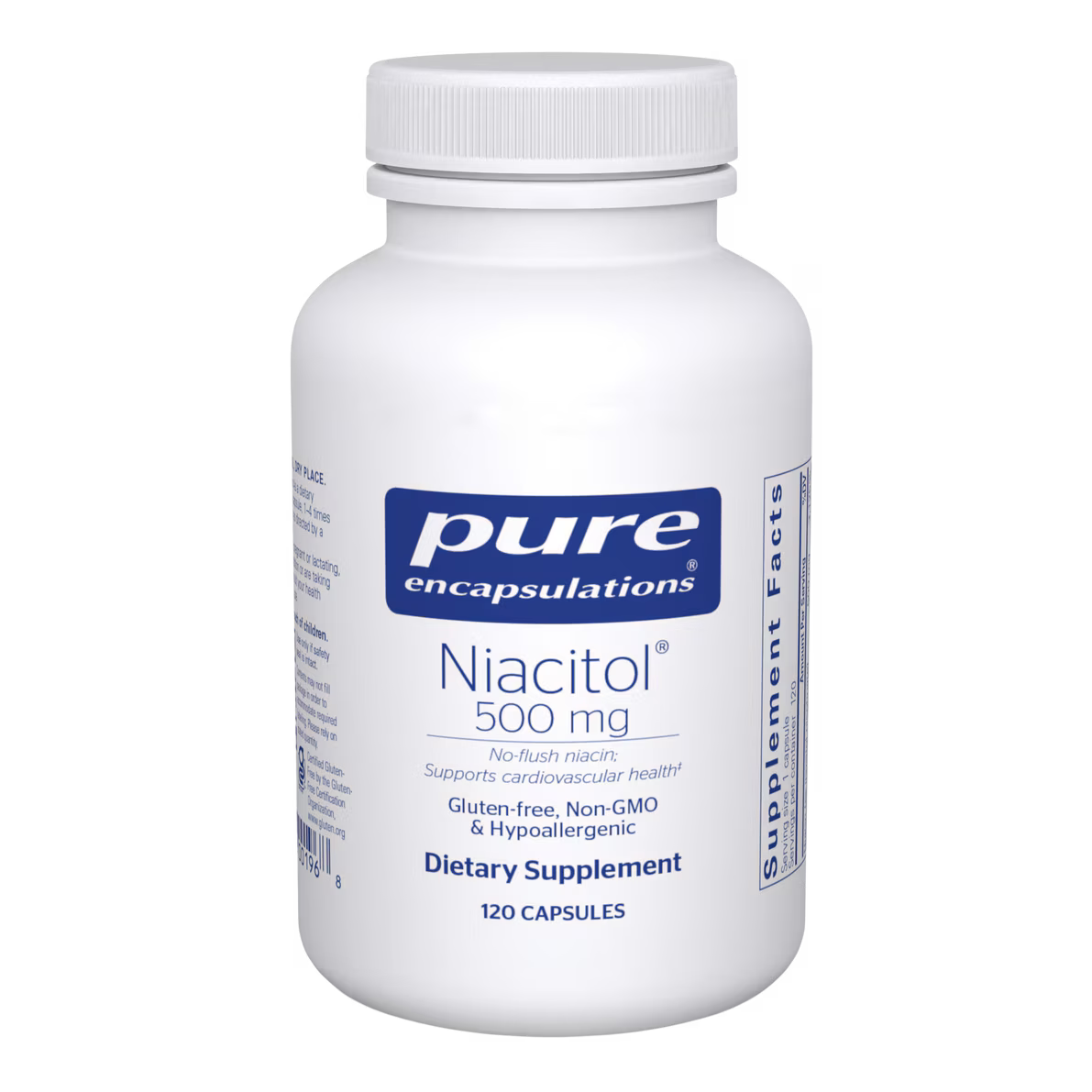Niacitol® (no-flush niacin) 500 mg 120's