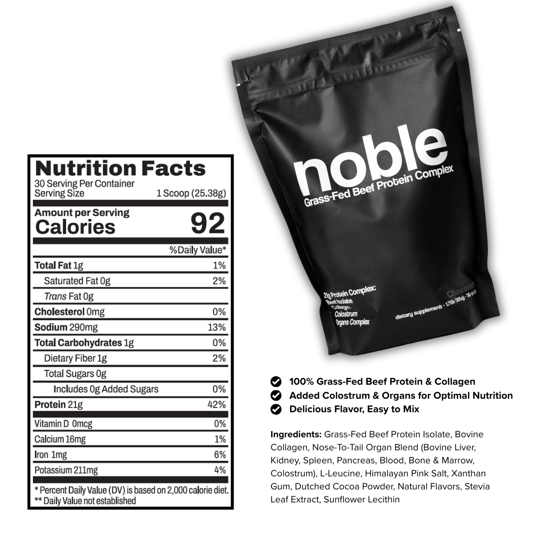 Noble All-in-One Protein: Chocolate (30 servings)