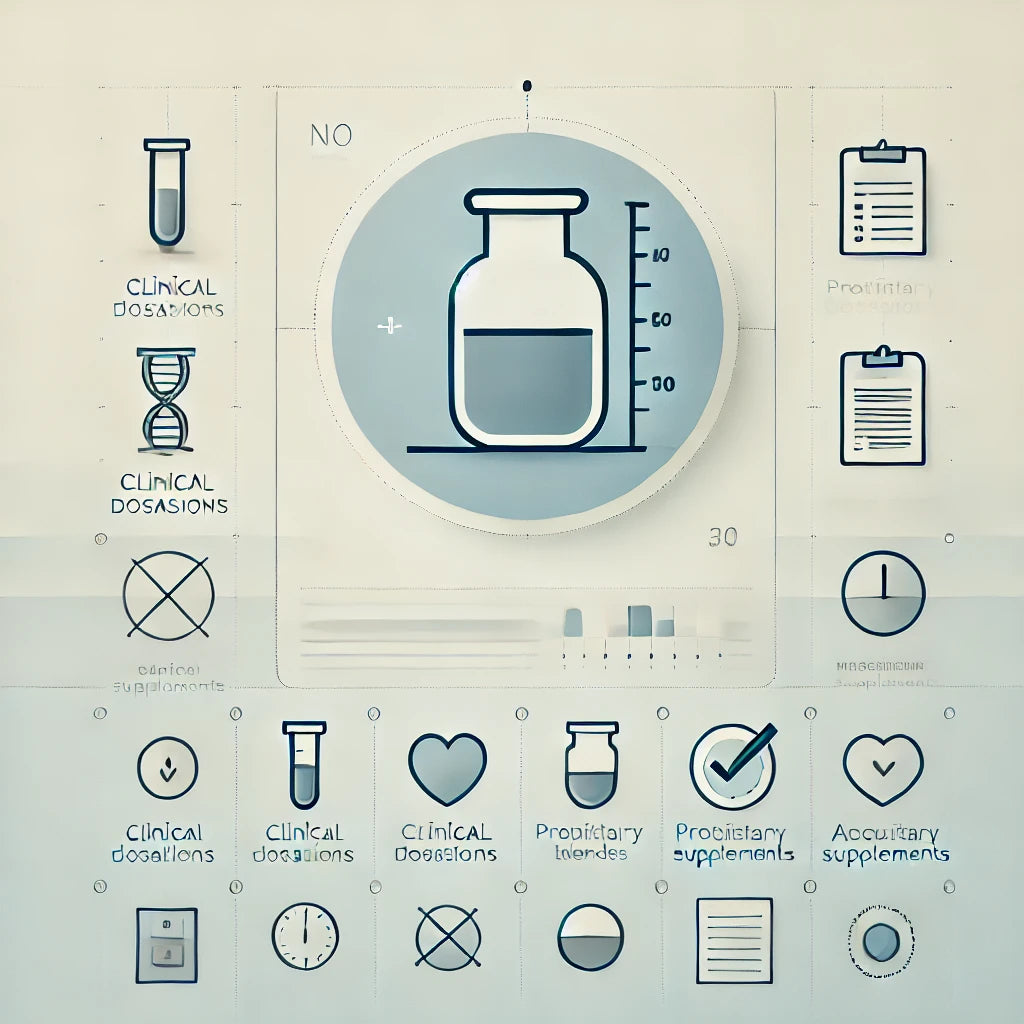 Why You Should Always Supplement with Clinical Dosages and Avoid Proprietary Blends