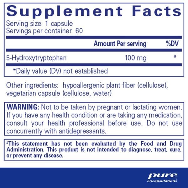 5-HTP (5-Hydroxytryptophan) 100 mg