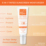 5 in 1 Tinted Sunscreen Moisturizer, SPF 30 – Suntegrity