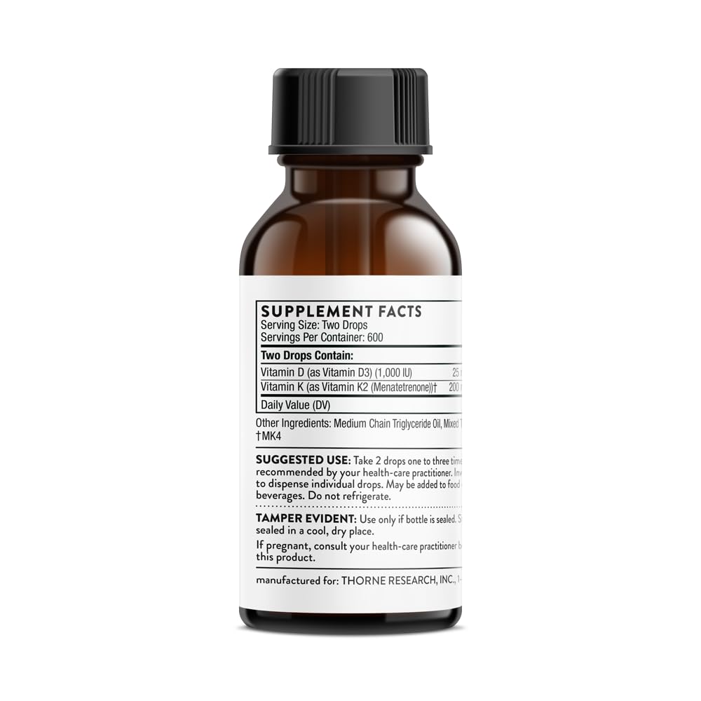 Vitamin D + K2 Liquid