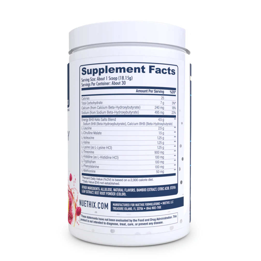 Essential Energy BCAA + EAA + Keto Salts