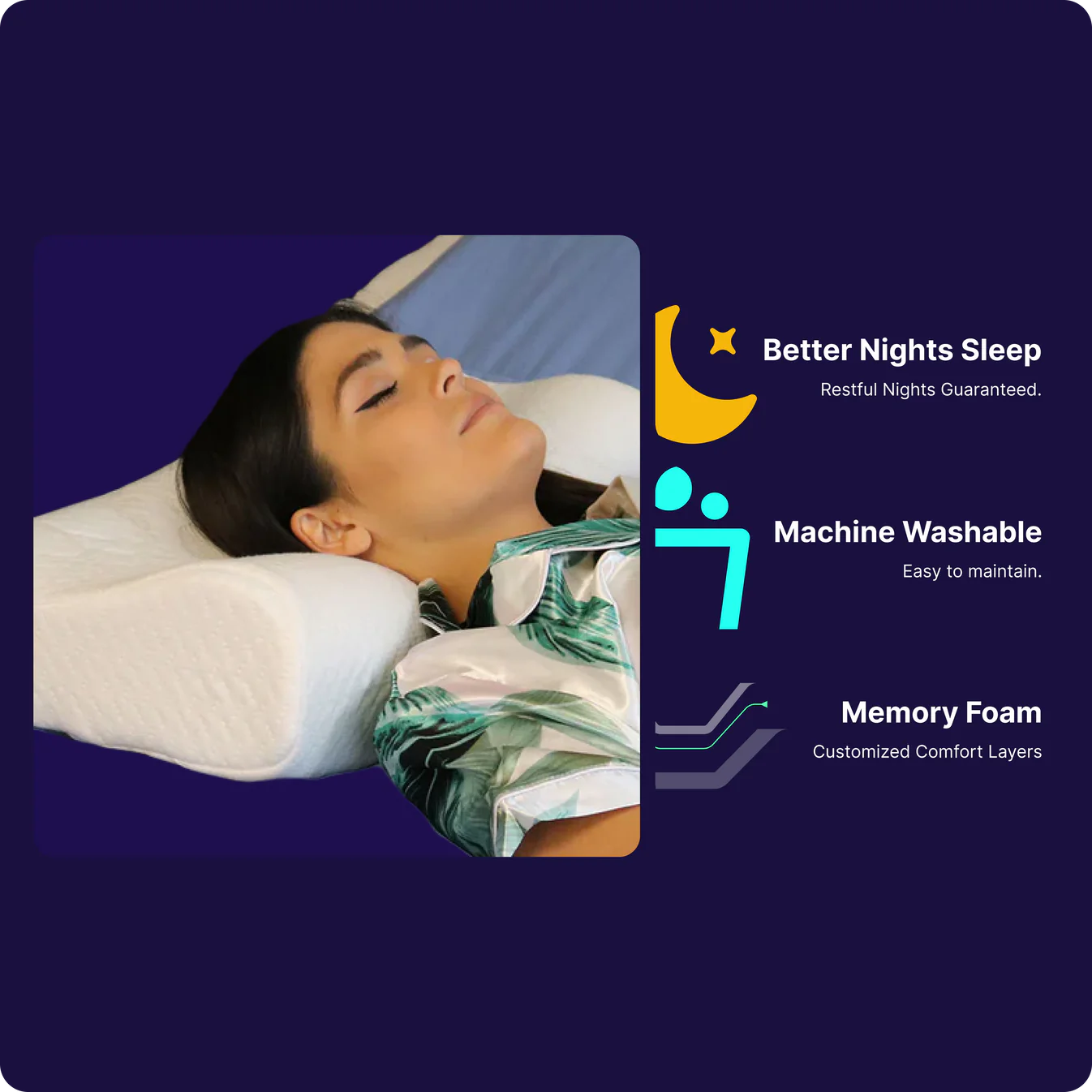The Confourm Neck Memory Foam Pillow