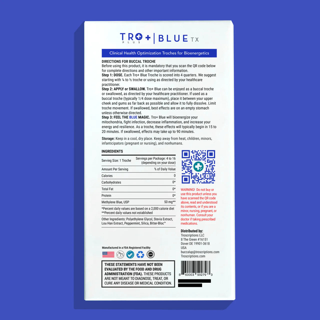 Tro+ Blue™