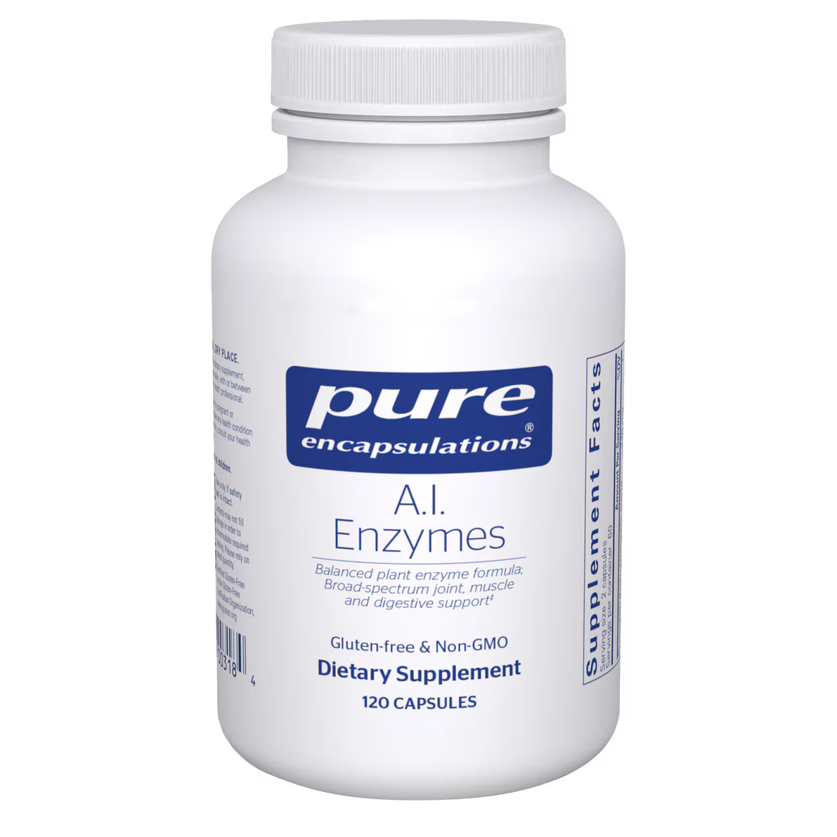 A.I. Enzymes 120's – Pure Encapsulations
