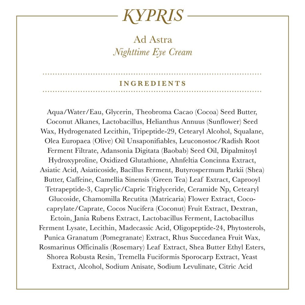 Ad Astra - Rich Nighttime Eye Cream – KYPRIS