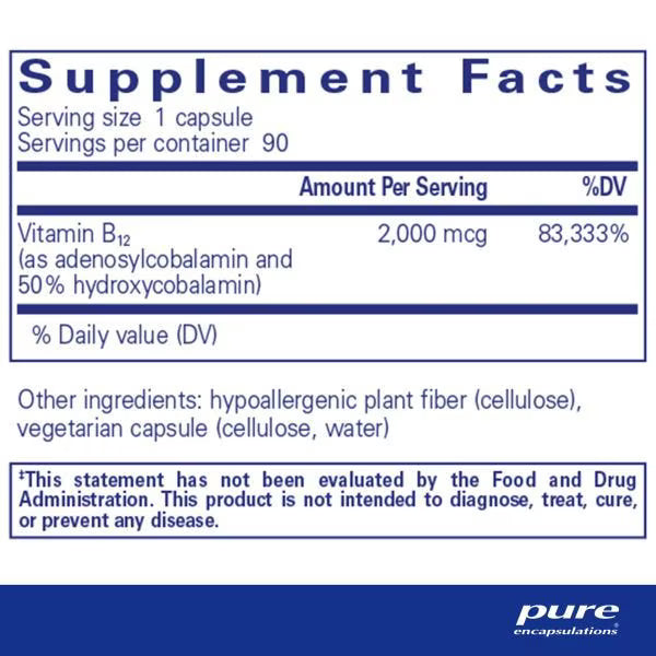 Adenosyl/Hydroxy B12 90's