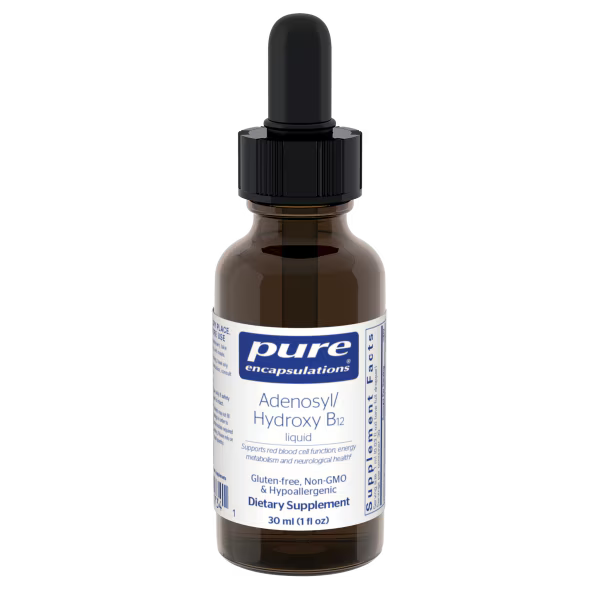 Adenosyl/Hydroxy B12 liquid 30 ml – Pure Encapsulations