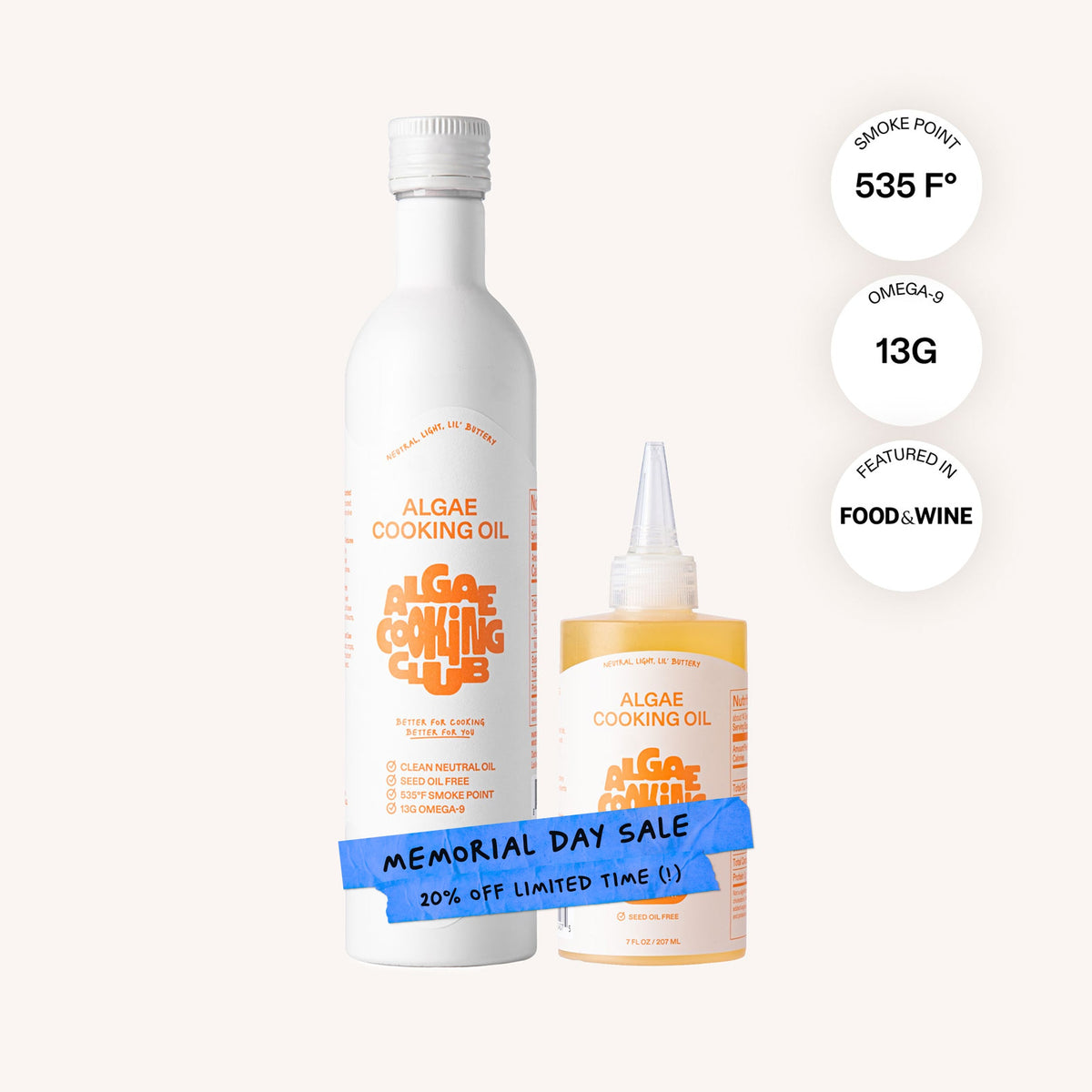 Algae Cooking Oil (Squeeze Bundle) – Algae Cooking Club