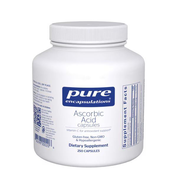 Ascorbic Acid Capsules – Pure Encapsulations