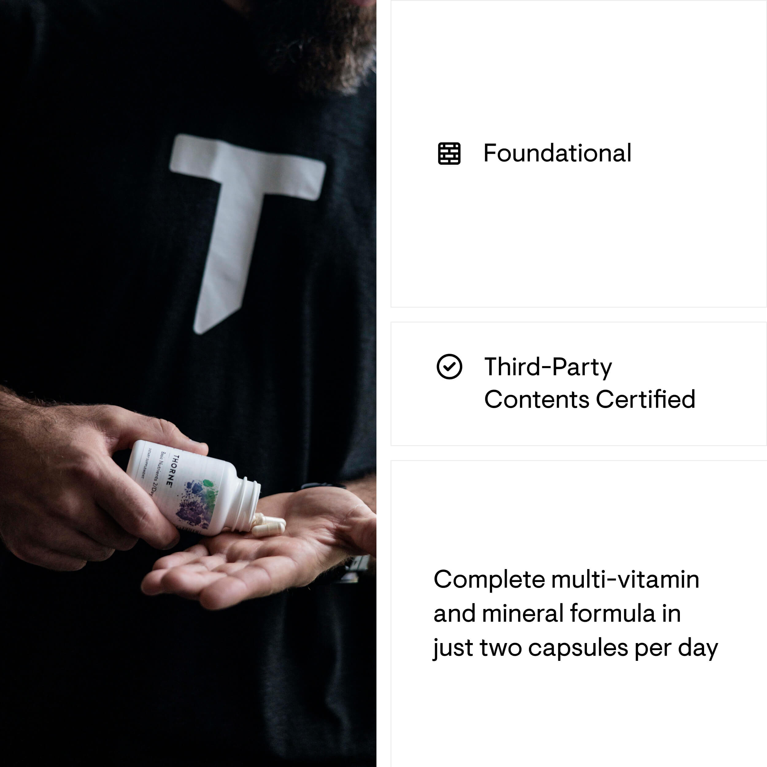 Basic Nutrients 2/Day - 30 Servings – Thorne