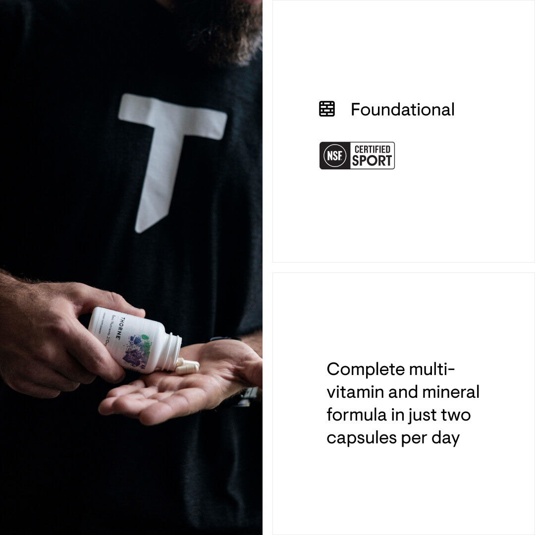 Basic Nutrients 2/Day - NSF Certified for Sport – Thorne