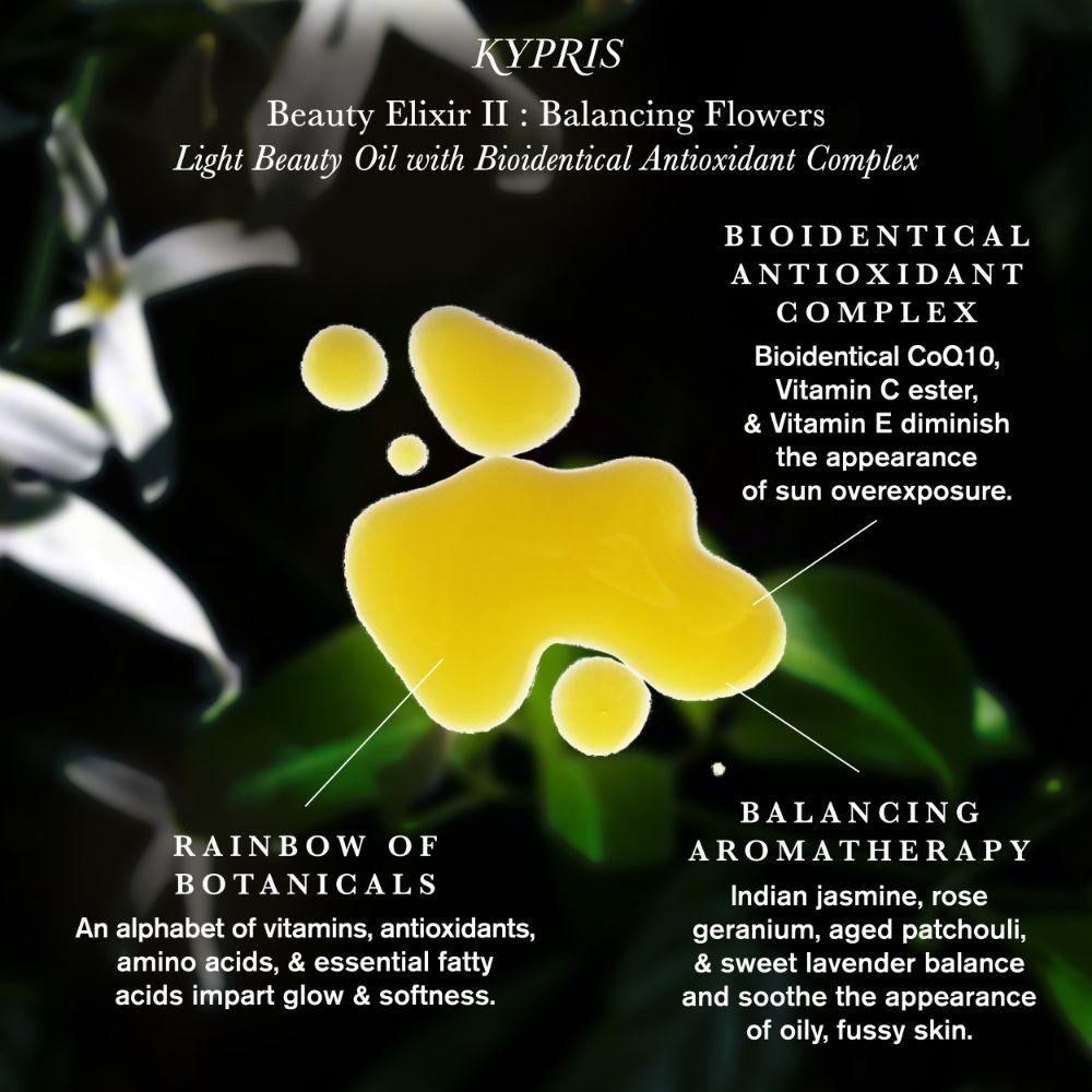 Beauty Elixir II: Balancing Flowers - Balancing Moisturizing Face Oil – KYPRIS