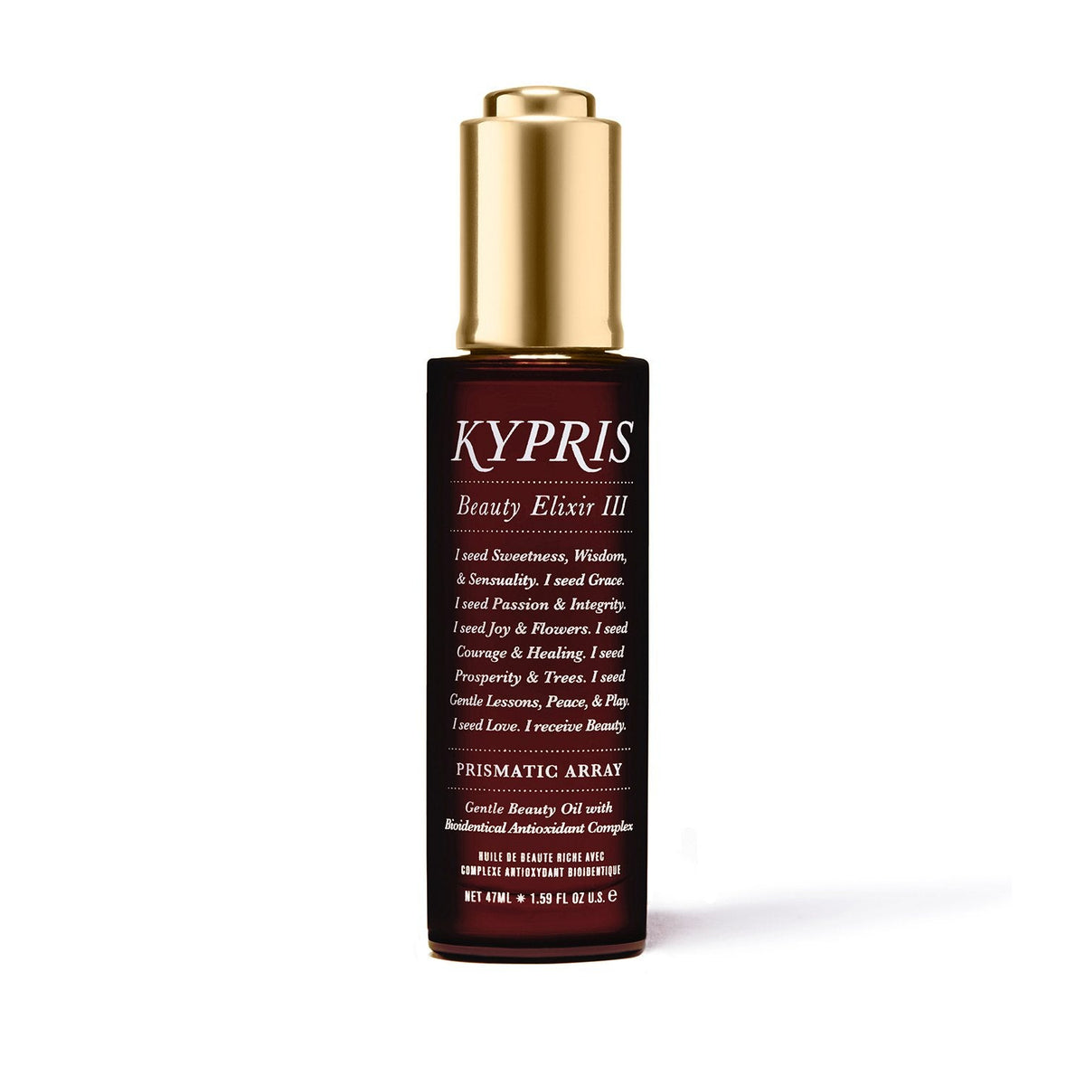 Beauty Elixir III: Prismatic Array - Gentle Moisturizing Face Oil – KYPRIS