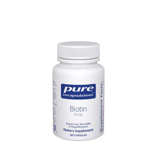 Biotin 8 mg. – Pure Encapsulations