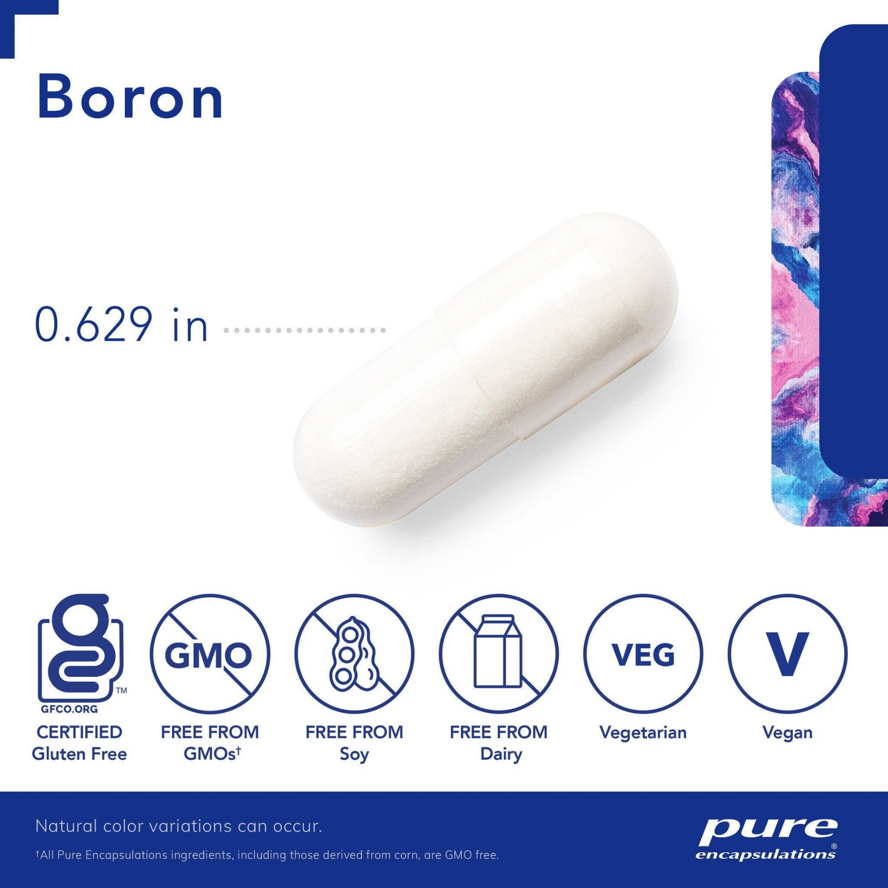 Boron (glycinate) 60's – Pure Encapsulations