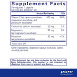 Buffered Ascorbic Acid Capsules – Pure Encapsulations