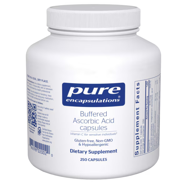 Buffered Ascorbic Acid Capsules – Pure Encapsulations