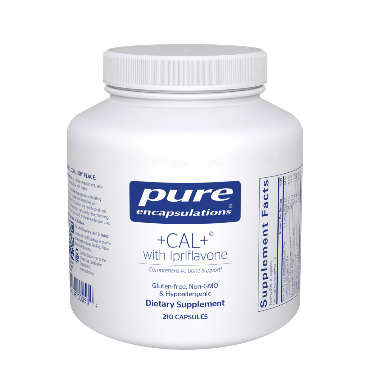 +CAL+ with Ipriflavone – Pure Encapsulations