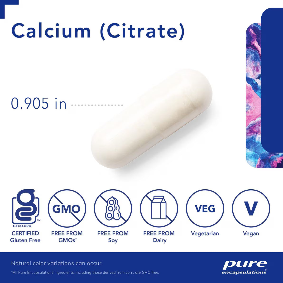 Calcium (citrate) 180's – Pure Encapsulations