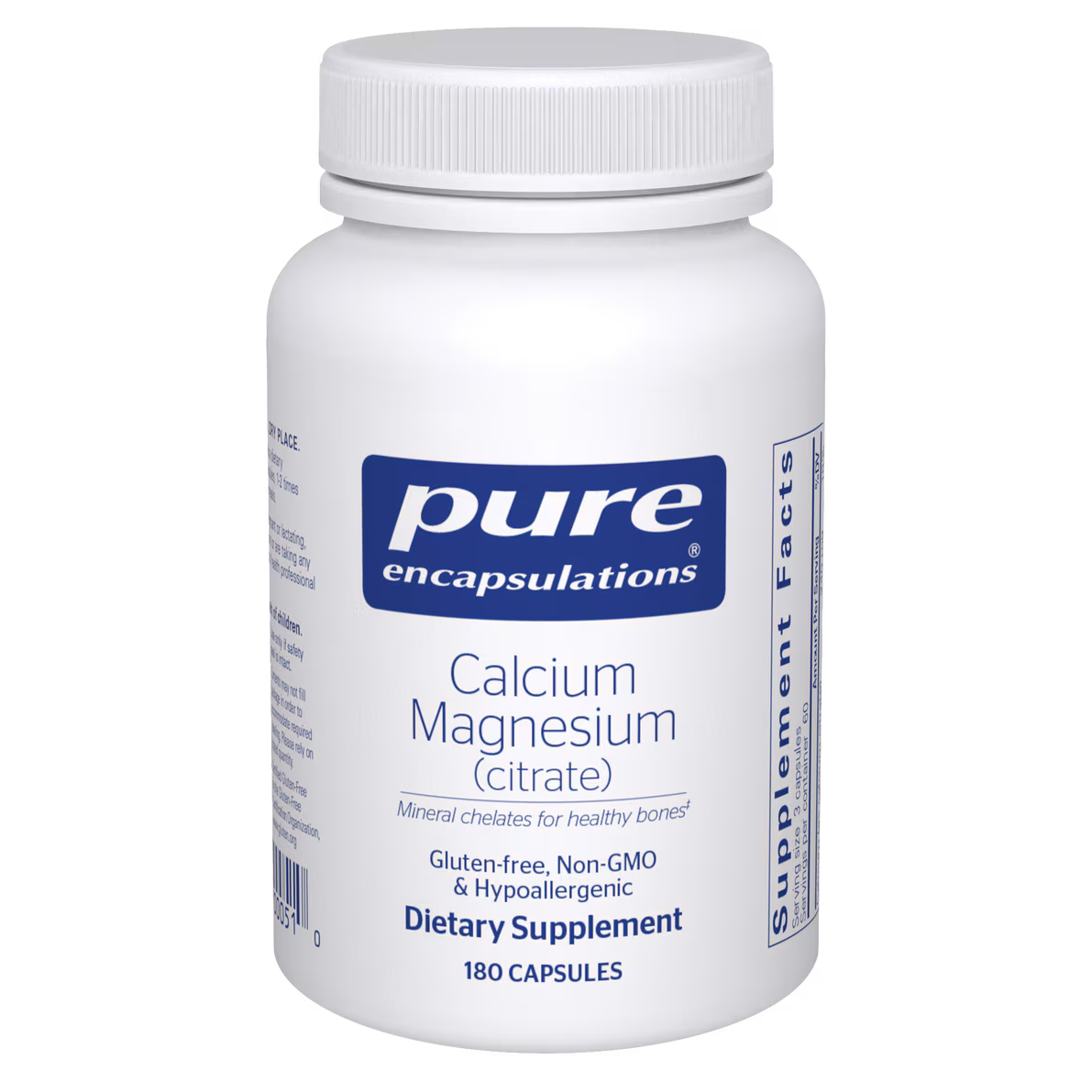 Calcium Magnesium (citrate) – Pure Encapsulations