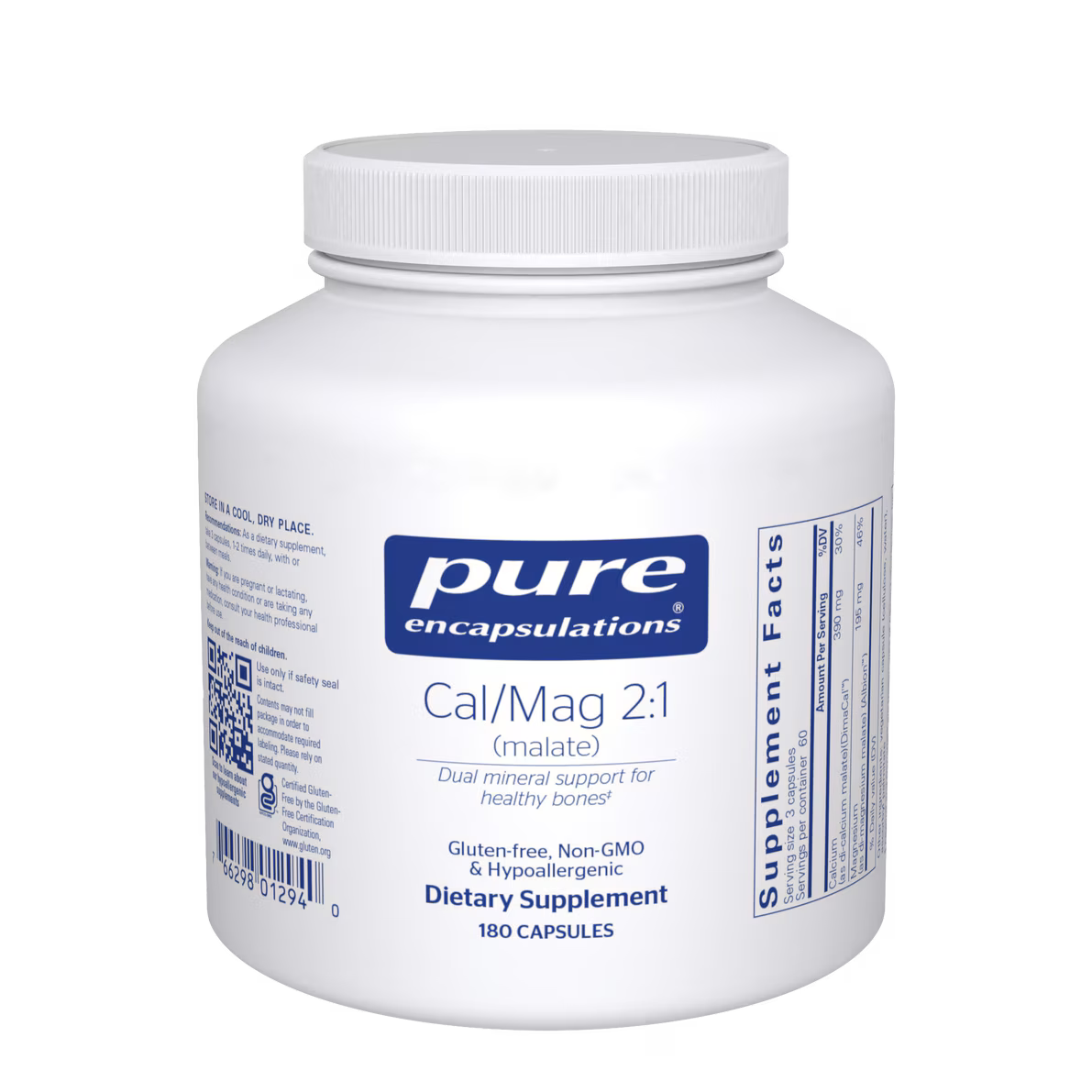 Calcium Magnesium (malate) 2:1 – Pure Encapsulations