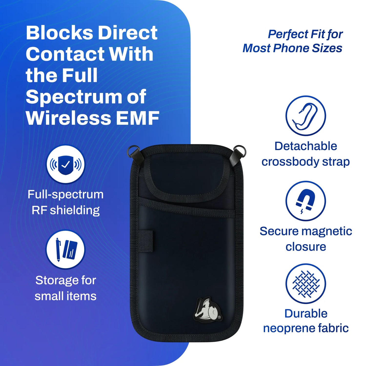 Cell Phone EMF Protection + Radiation Blocking Pouch – DefenderShield