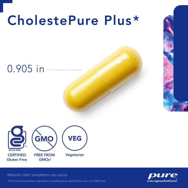 CholestePure Plus ‡ 120's – Pure Encapsulations