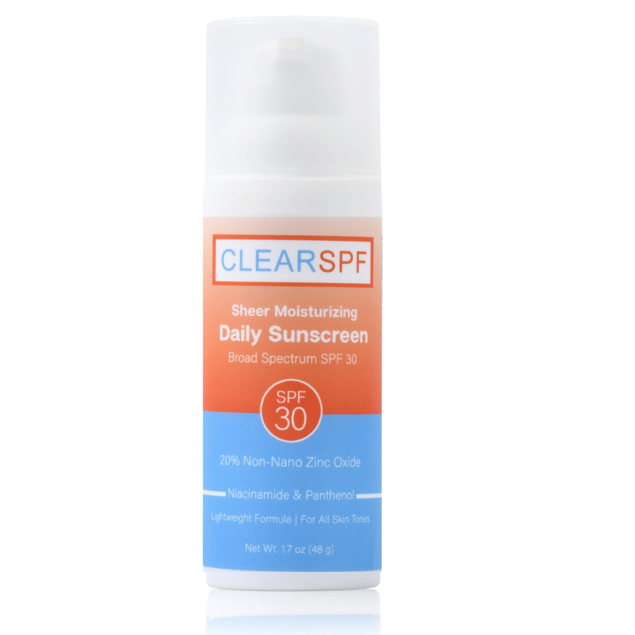 ClearSPF Sheer Moisturizing Daily Sunscreen, SPF 30 – Suntegrity
