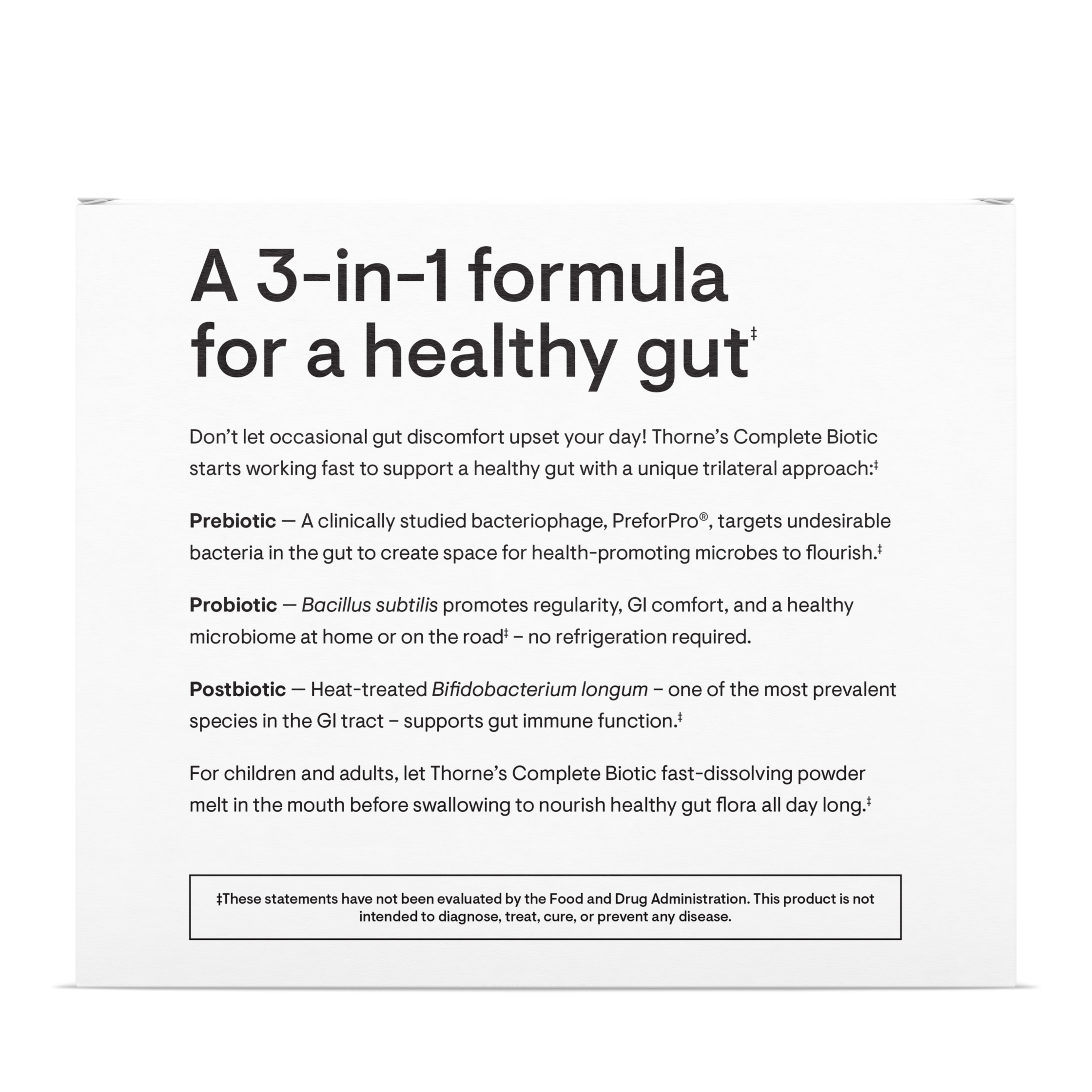 Complete Biotic – Thorne