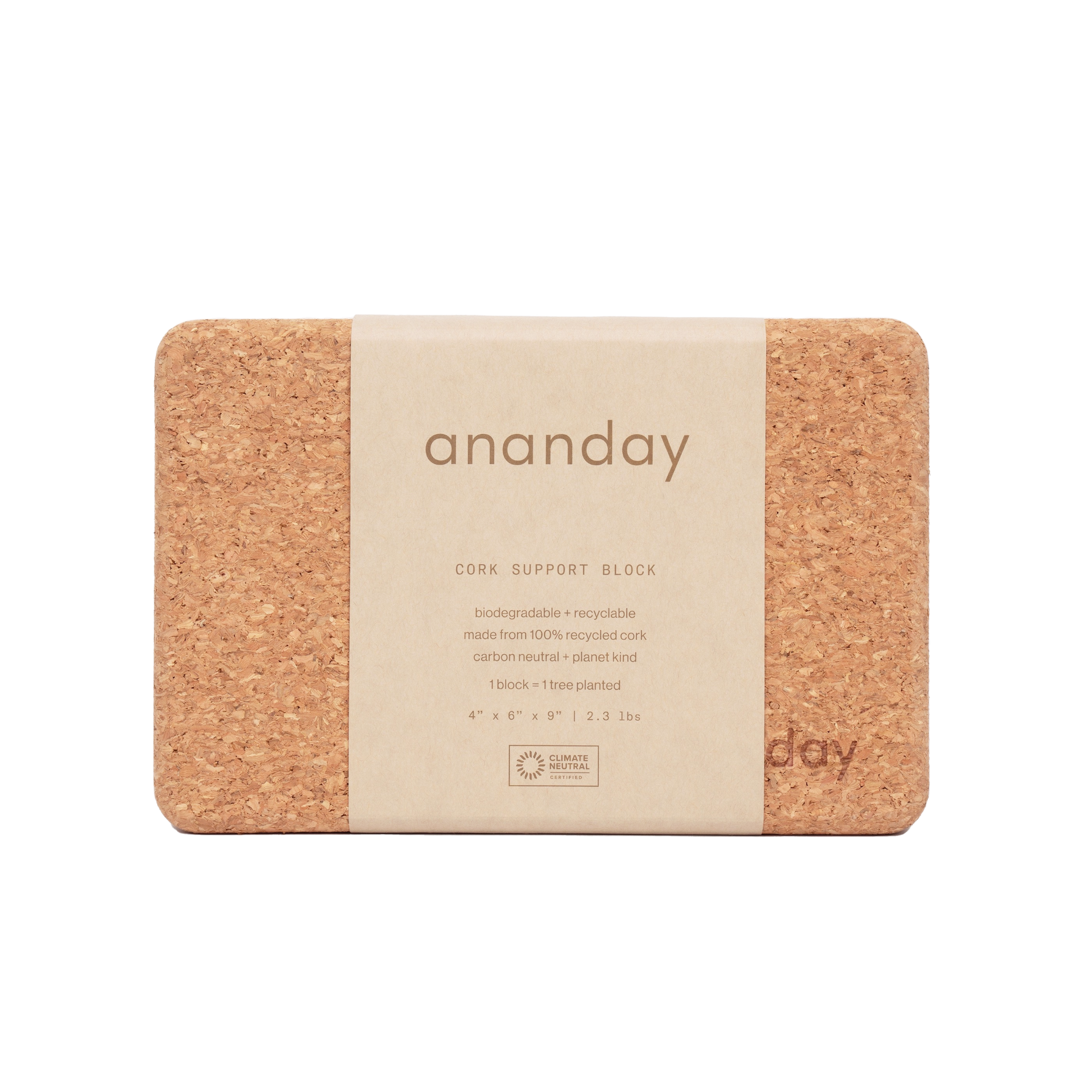 Cork Yoga Block – Ananday