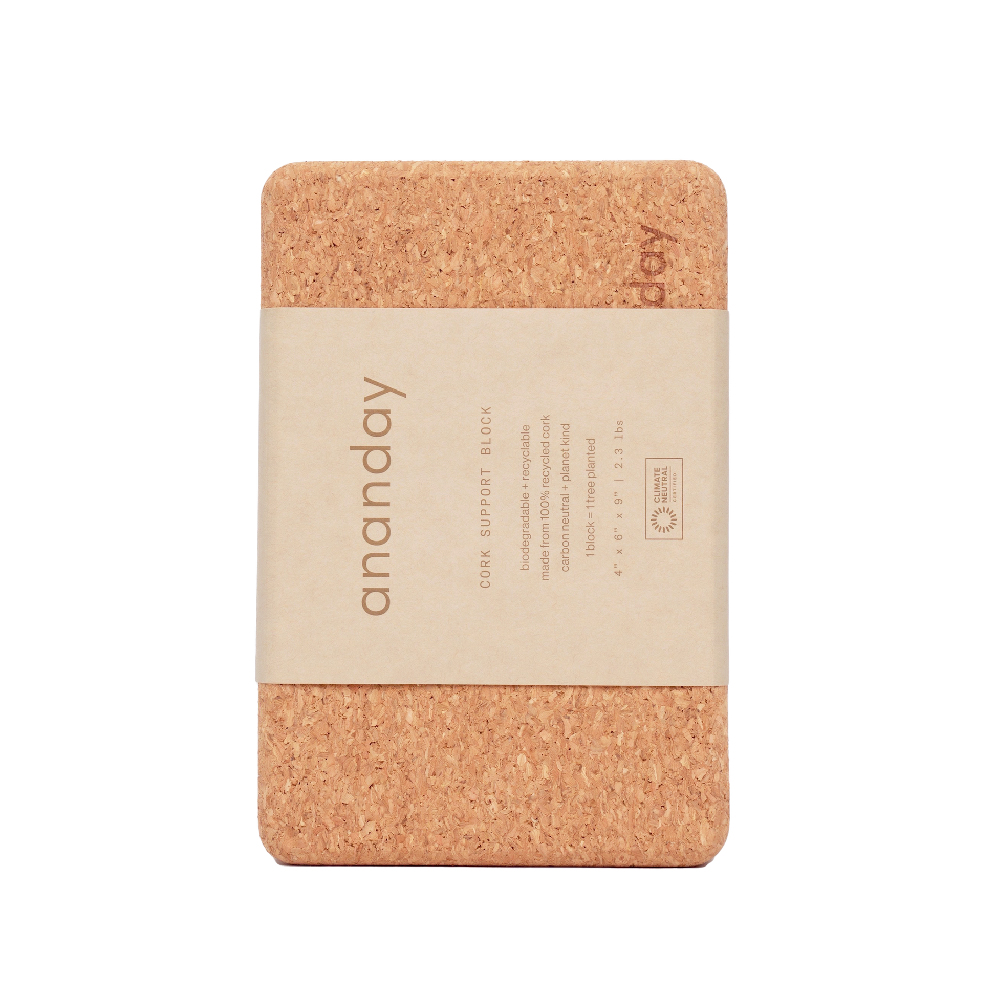 Cork Yoga Block – Ananday