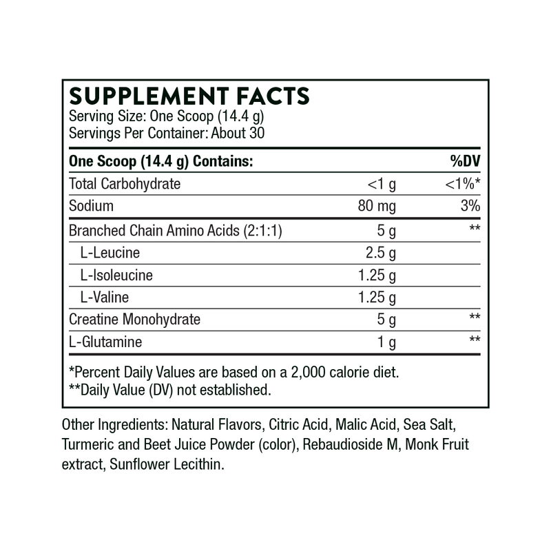 Creatine + BCAAs – Thorne