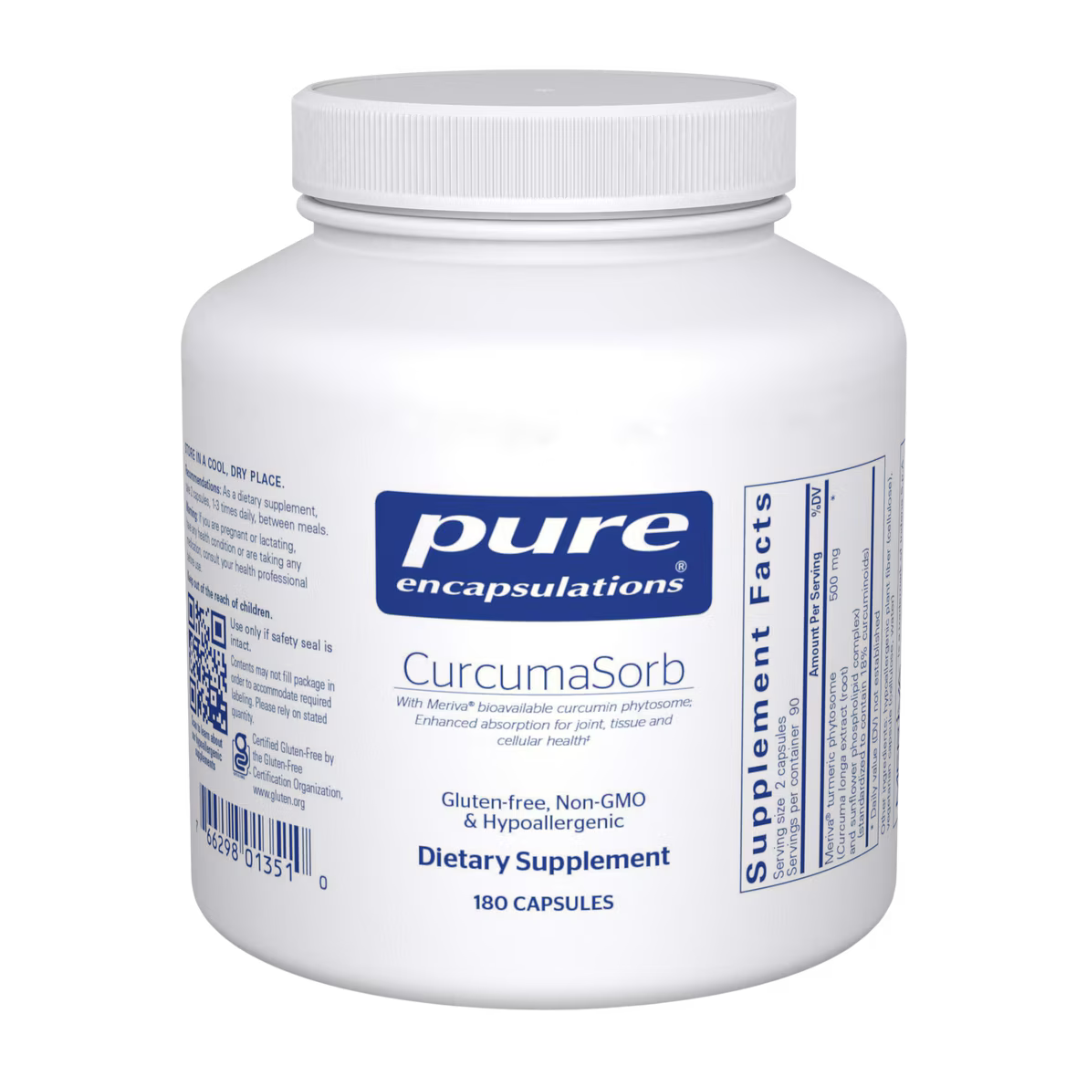 CurcumaSorb 180's – Pure Encapsulations