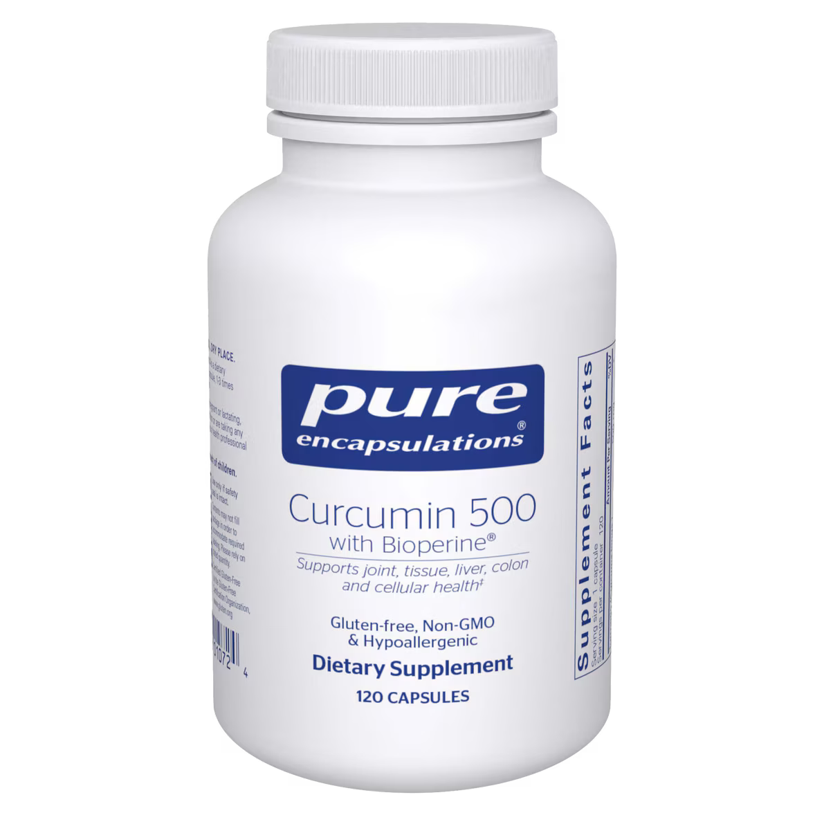 Curcumin 500 with Bioperine® – Pure Encapsulations