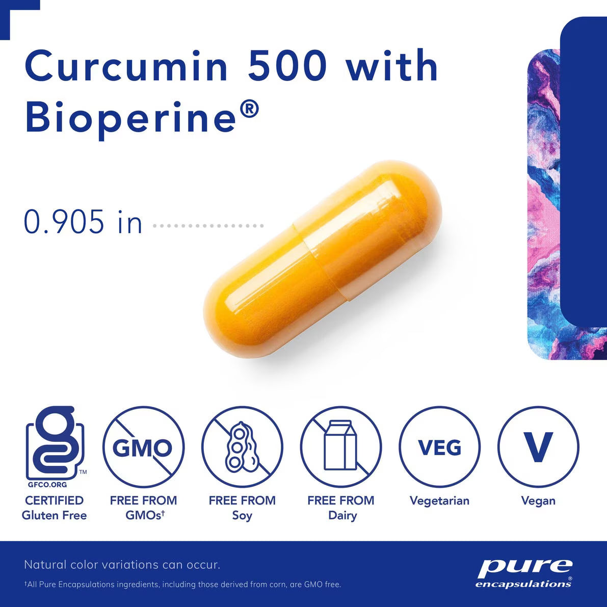 Curcumin 500 with Bioperine® – Pure Encapsulations