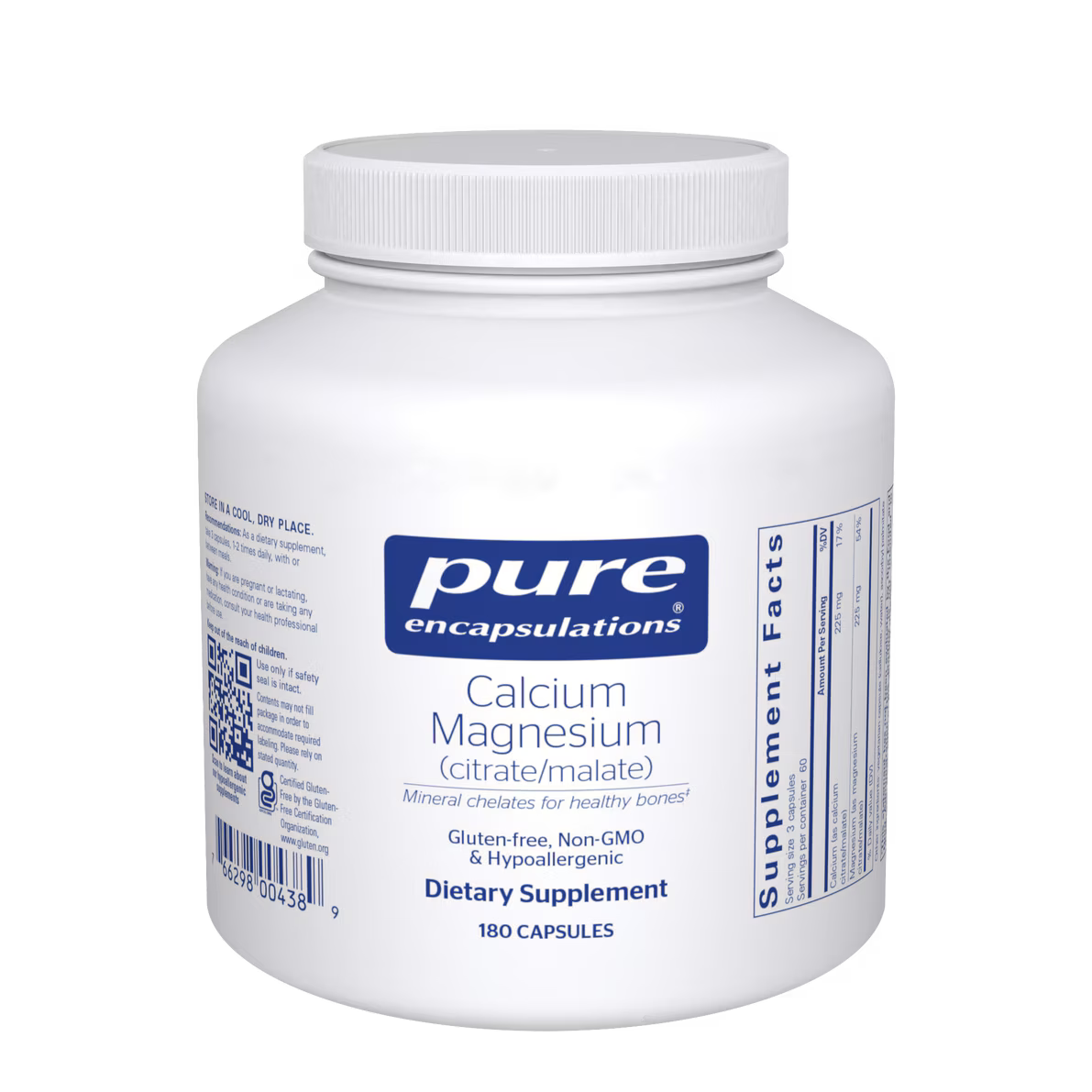 Calcium Magnesium (citrate/malate) 180's