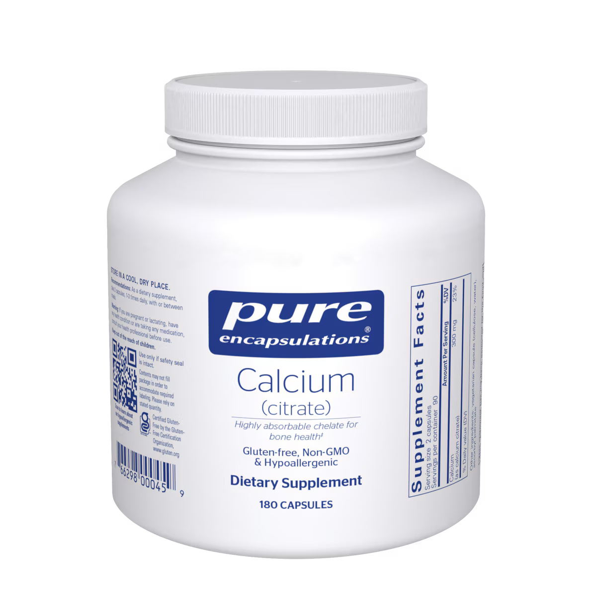 Calcium (citrate) 180's