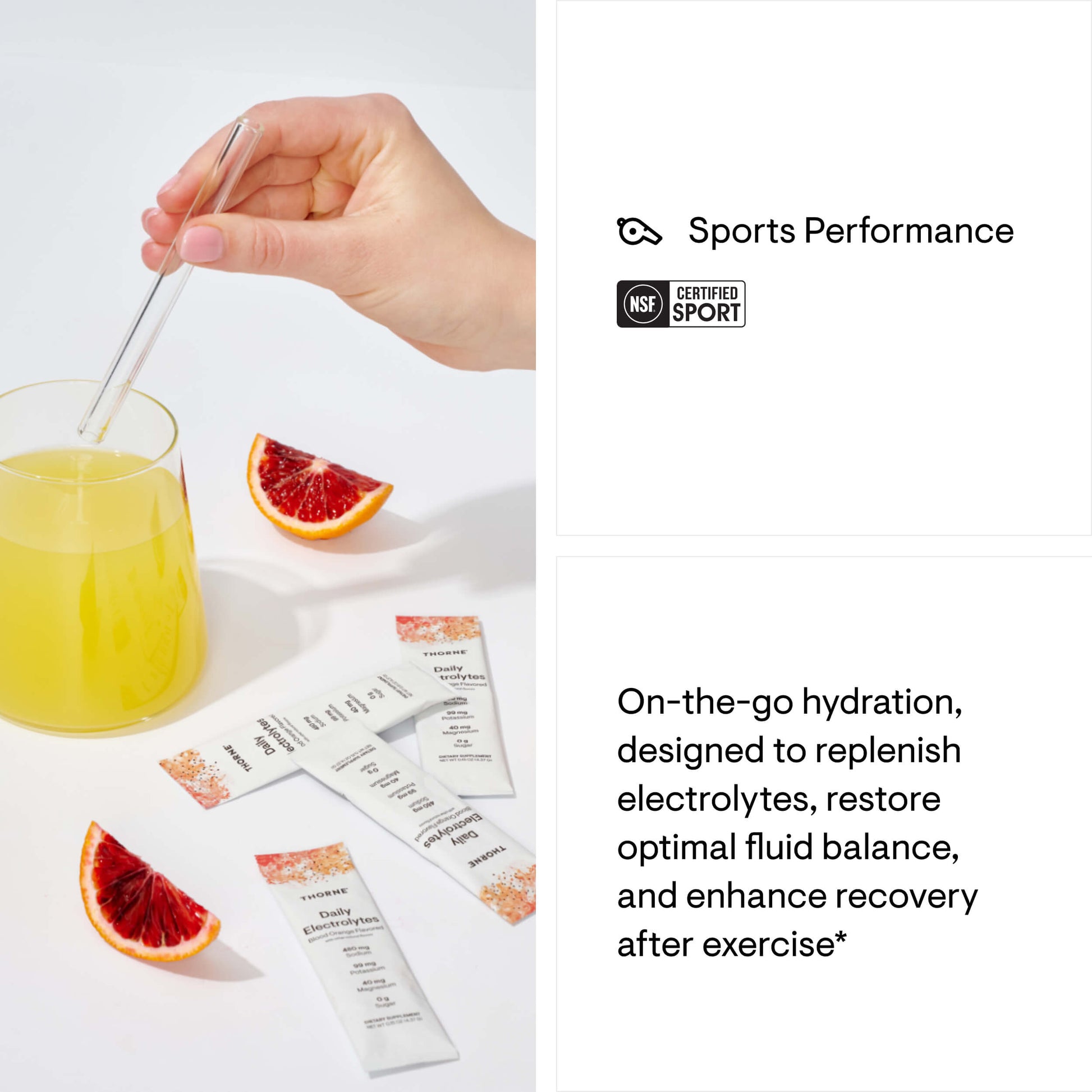 Daily Electrolytes - Blood Orange – Thorne