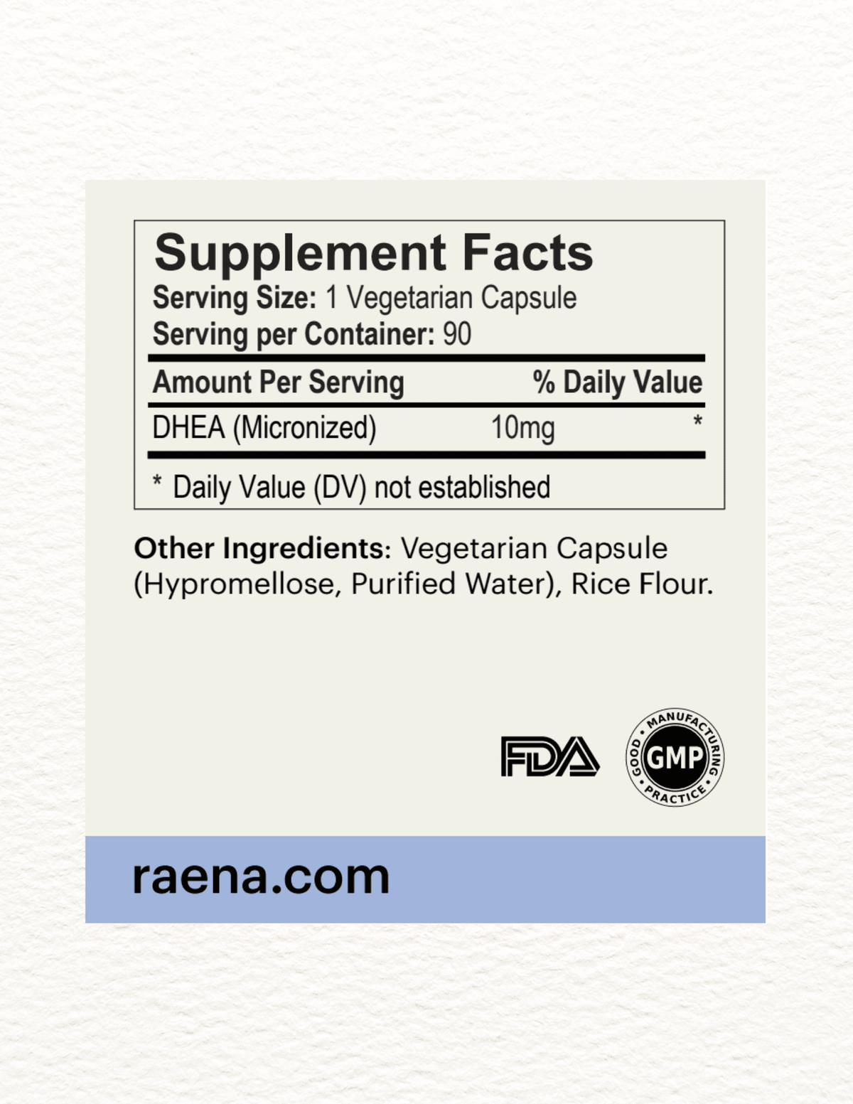 DHEA Boost 10mg – Raena