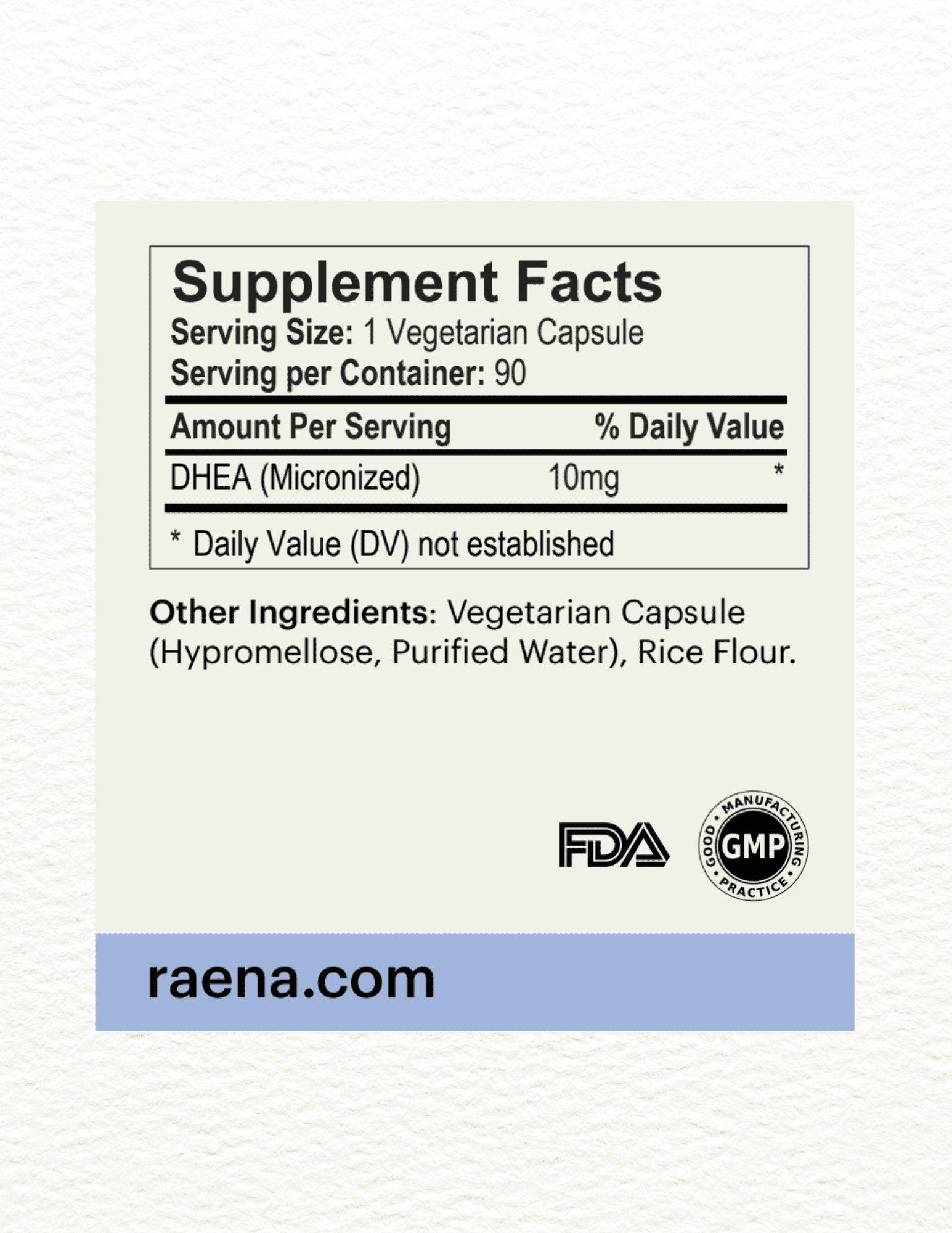 DHEA Boost 10mg – Raena