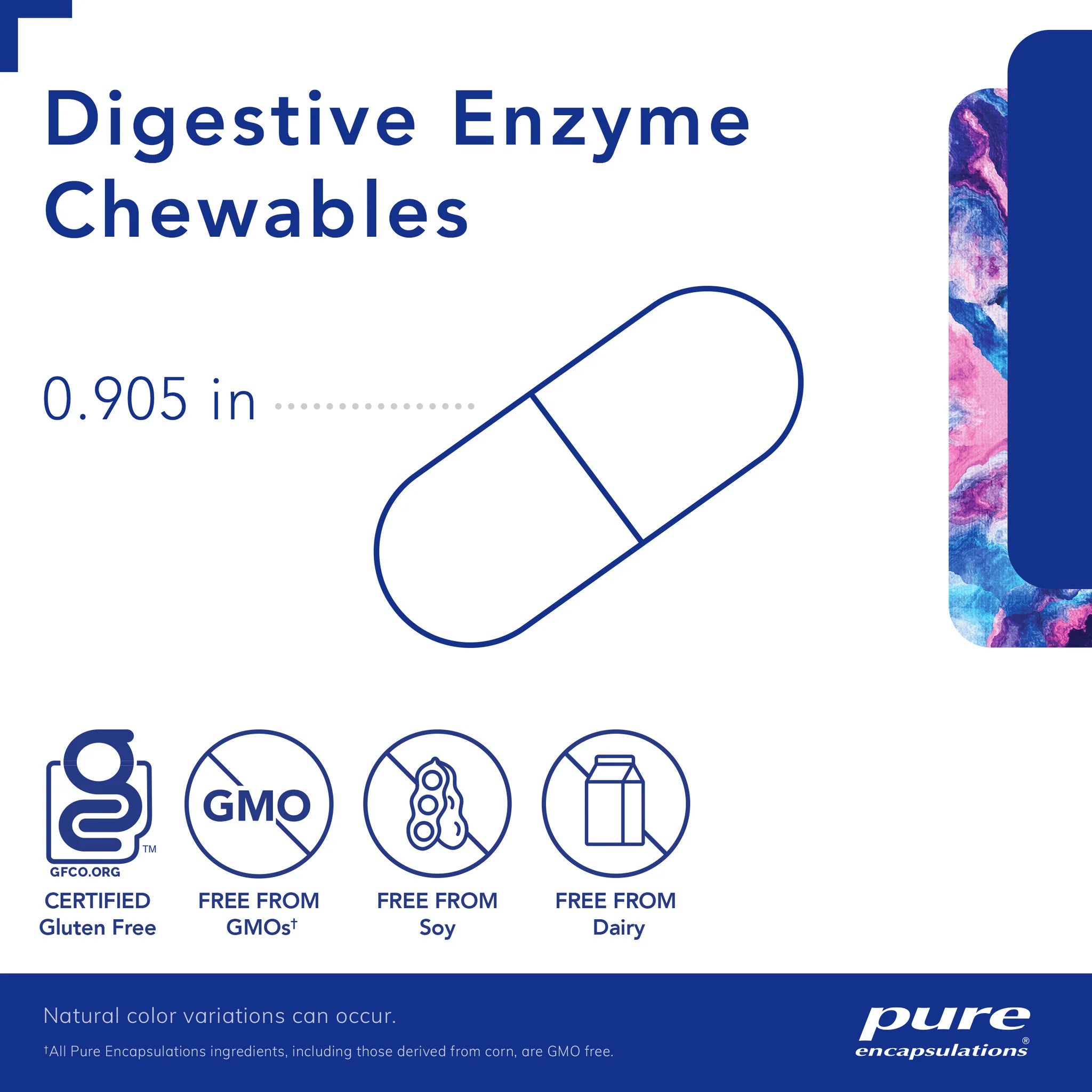 Digestive Enzyme chewables – Pure Encapsulations