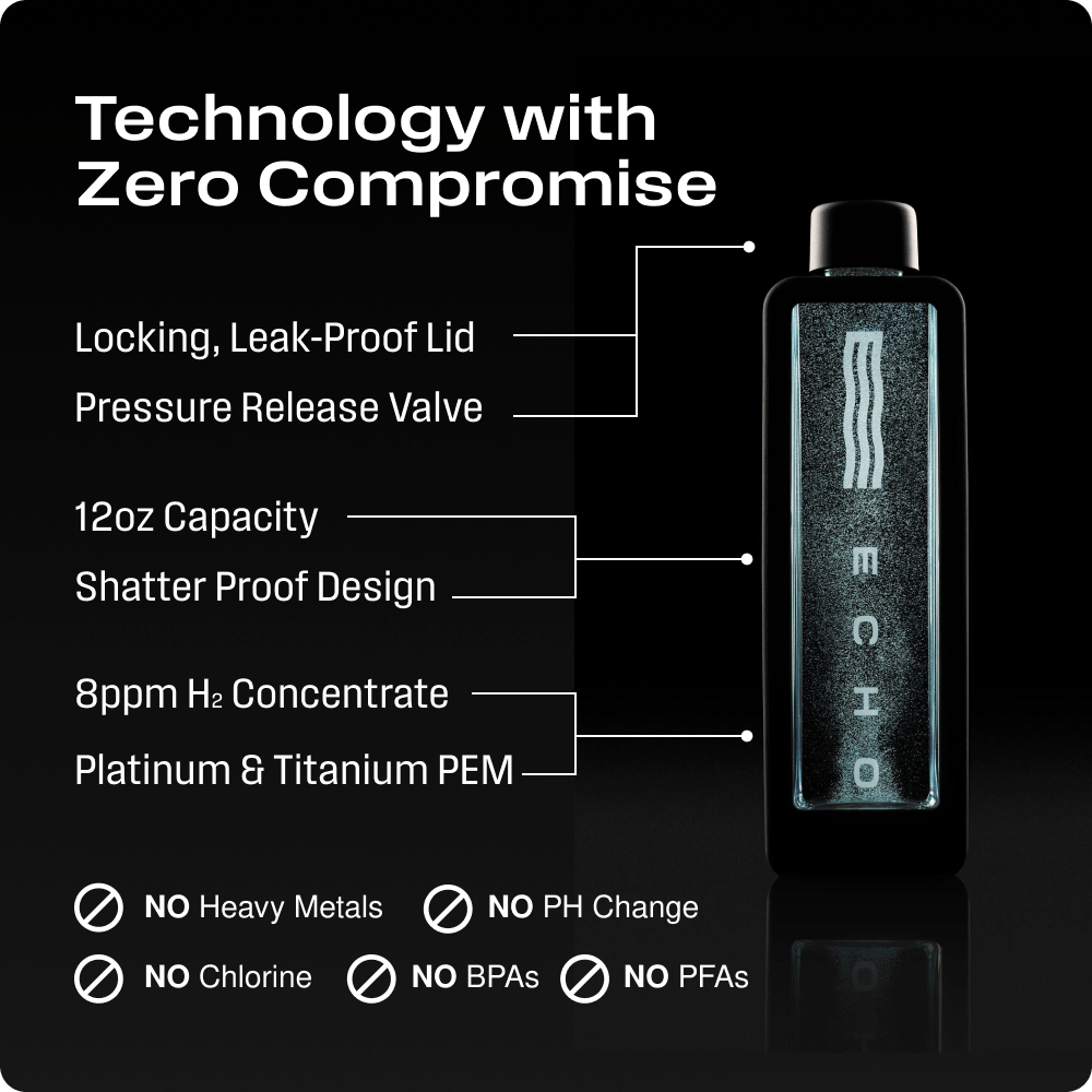 Echo Flask Hydrogen Water Bottle – Echo Water