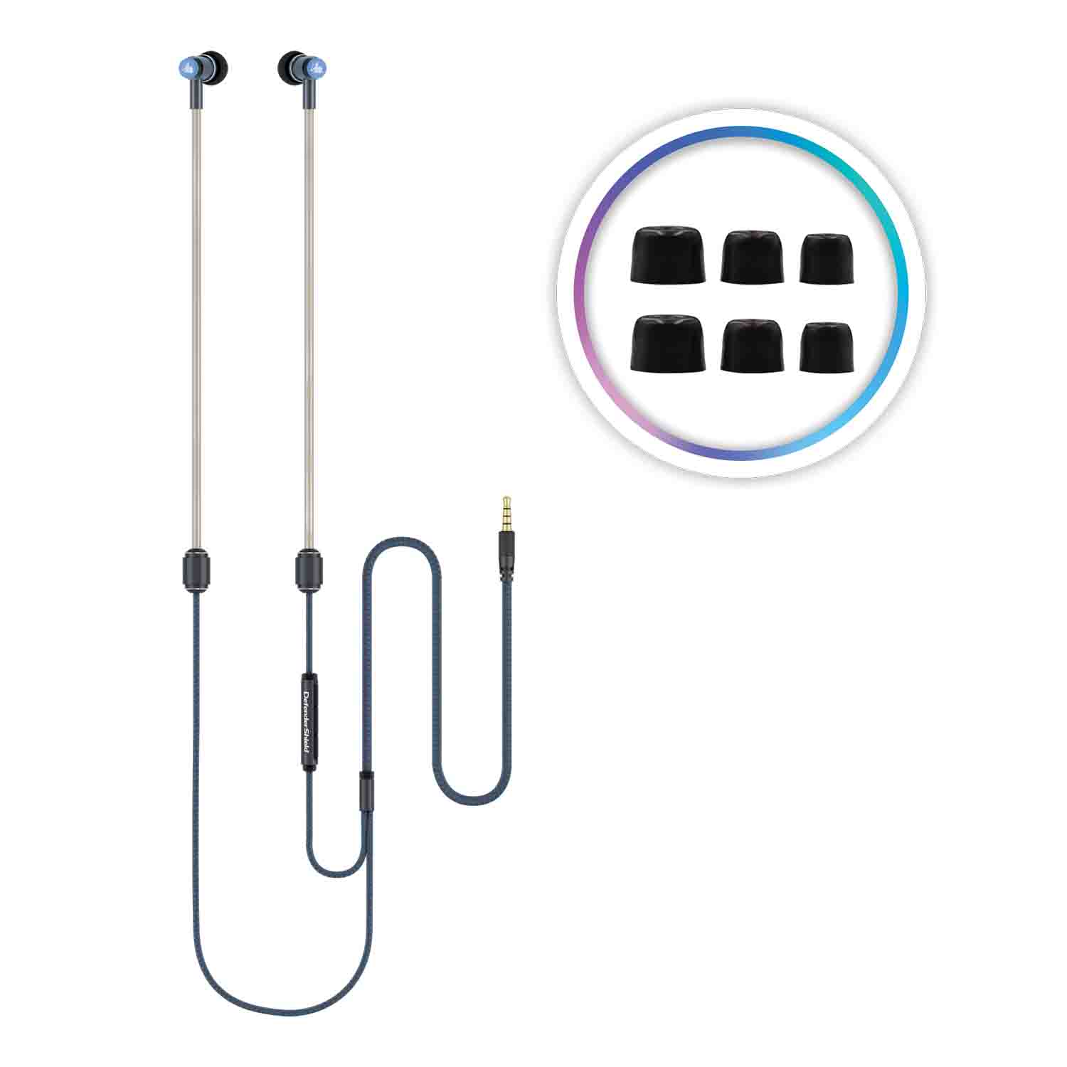 EMF Radiation-Free Earbuds Air Tube Stereo Headphones – DefenderShield