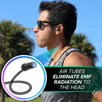 EMF Radiation-Free Earbuds Air Tube Stereo Headphones – DefenderShield