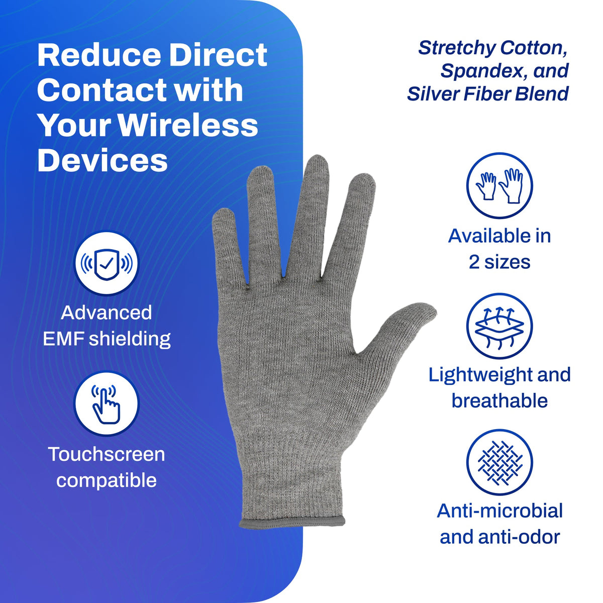 EMF Radiation Protection Gloves – DefenderShield