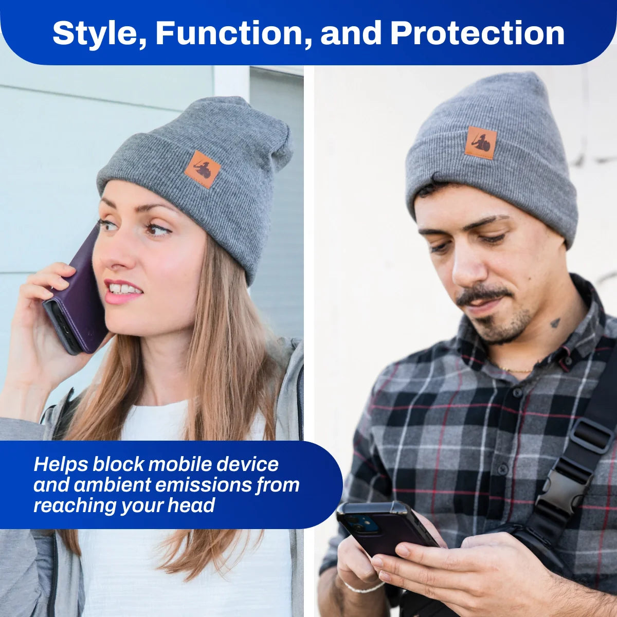 EMF Radiation Protection Winter Beanie – DefenderShield