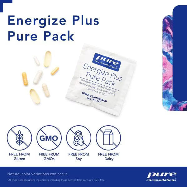 Energize Plus Pure Pack 30 packets – Pure Encapsulations